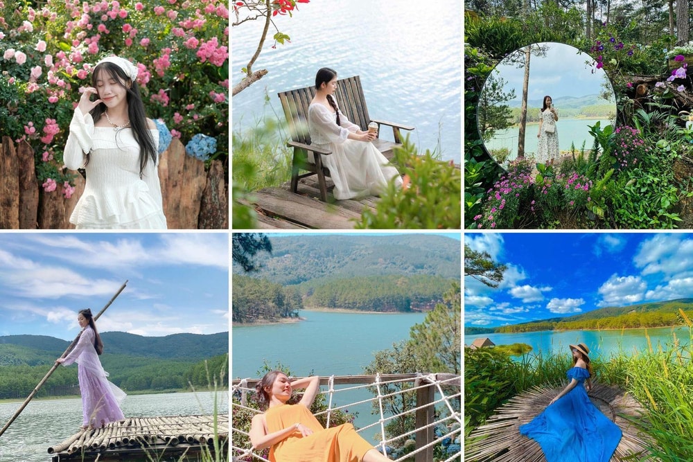 Phim trường Happy Hill Đà Lạt còn có rất nhiều tiểu cảnh đẹp khác để bạn thỏa sức check-in